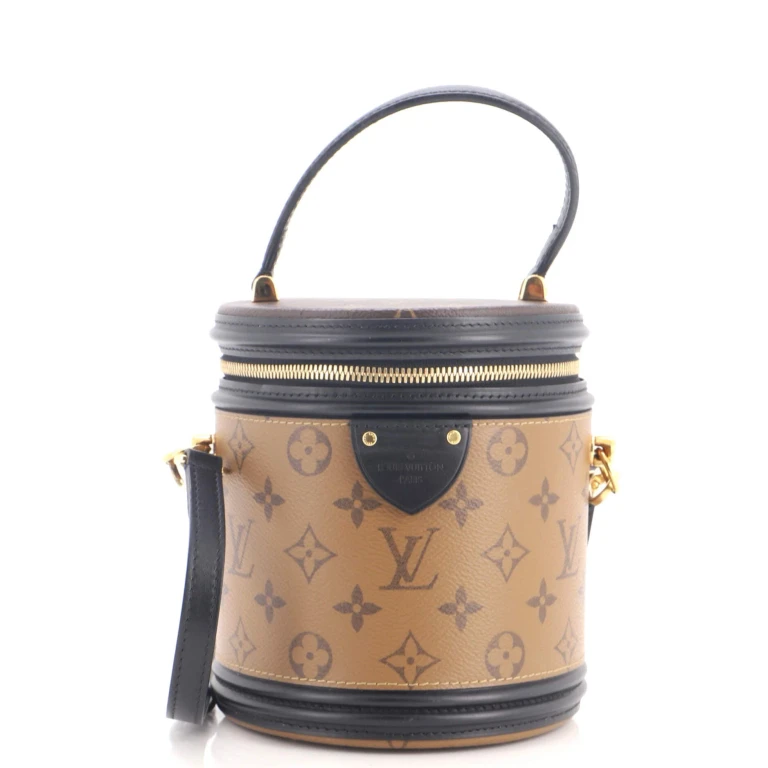 Cannes Handbag Reverse Monogram Canvas
