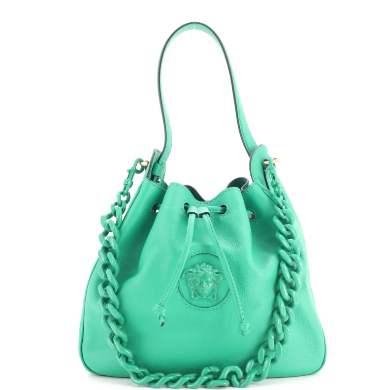 La Medusa Bucket Leather Large
