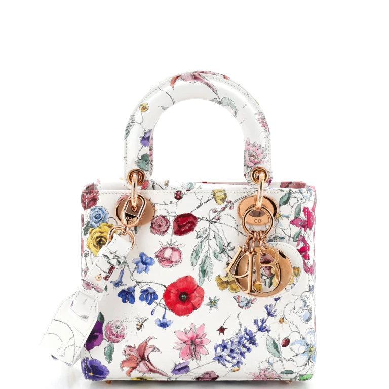 My ABCDior Lady Dior Bag Printed Leather Small