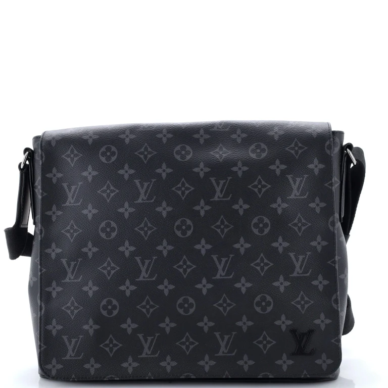 District Messenger Bag Monogram Eclipse Canvas MM