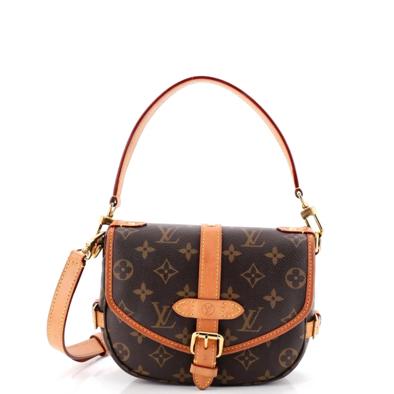 Saumur Handbag Monogram Canvas BB