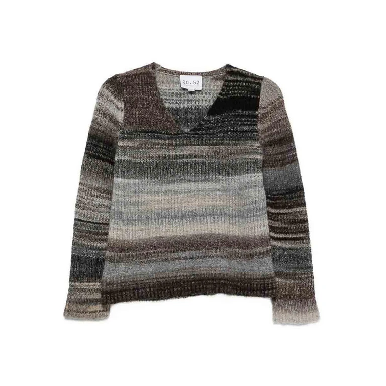 Pull À Col V - Gris (265751101)