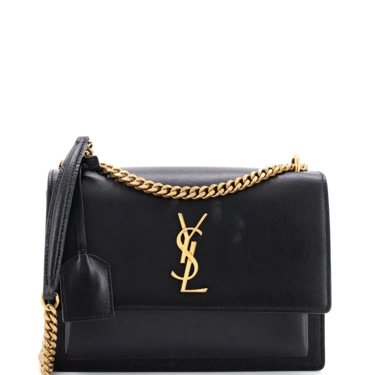 Sunset Crossbody Bag Leather Medium