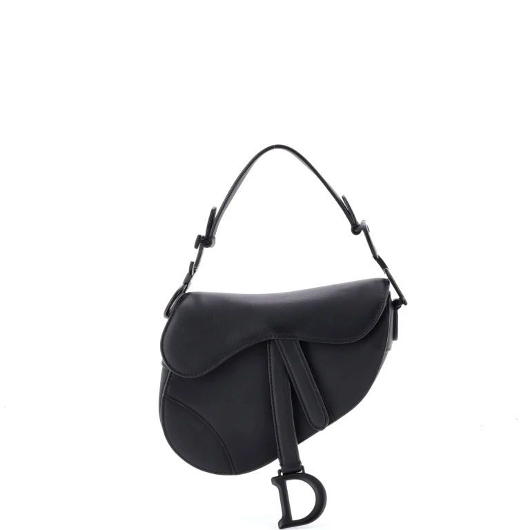 Ultra Matte Saddle Handbag Leather Mini