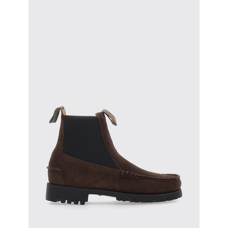 Flat Ankle Boot Woman color Brown (72131WW901)