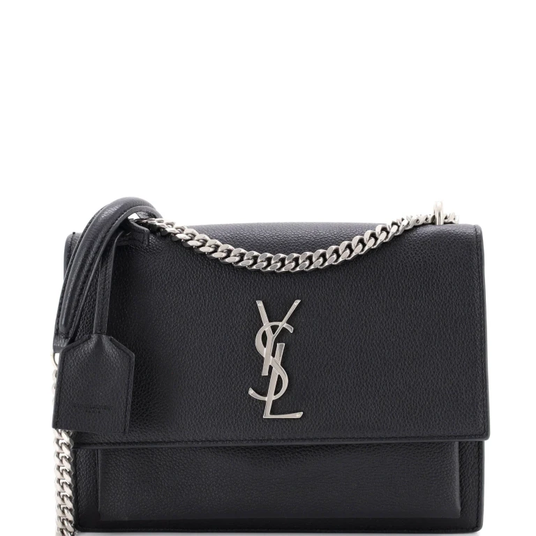 Sunset Crossbody Bag Leather Medium