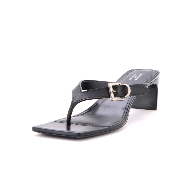 Women's Bel Air Thong Heeled Sandals Leather