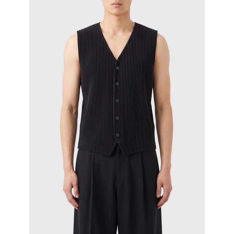 HOMME PLISSE' ISSEY MIYAKE Suit Vest Men color Black (HP68JE51115)