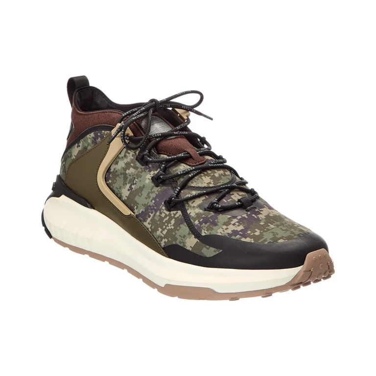 Tod's Leather & Canvas Sneaker