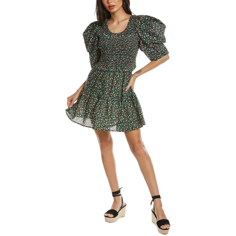 Lilly Print Smocked Dress