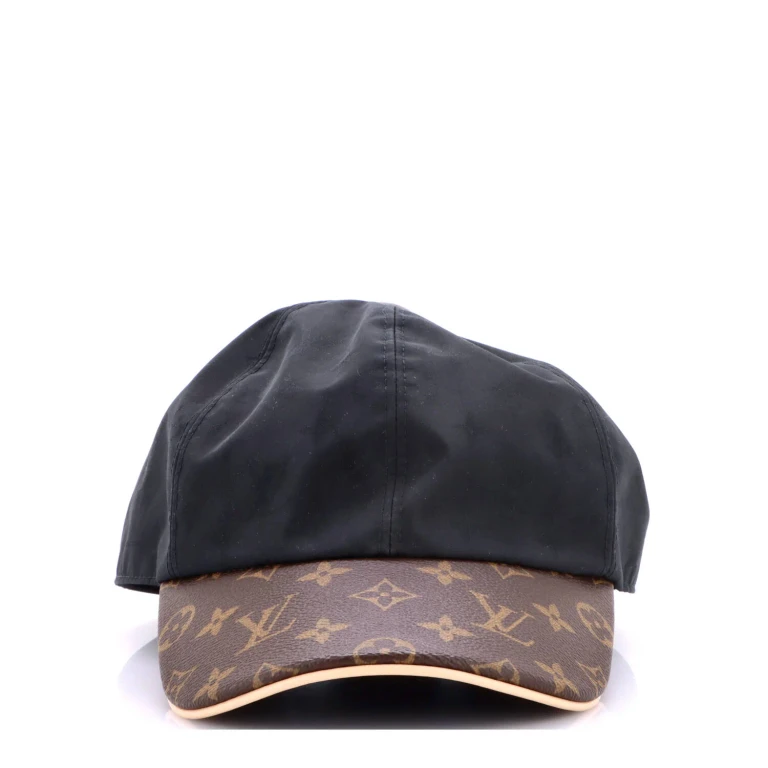 Cap Ou Pas Baseball Cap Monogram Silk and Polyester with Monogram Canvas