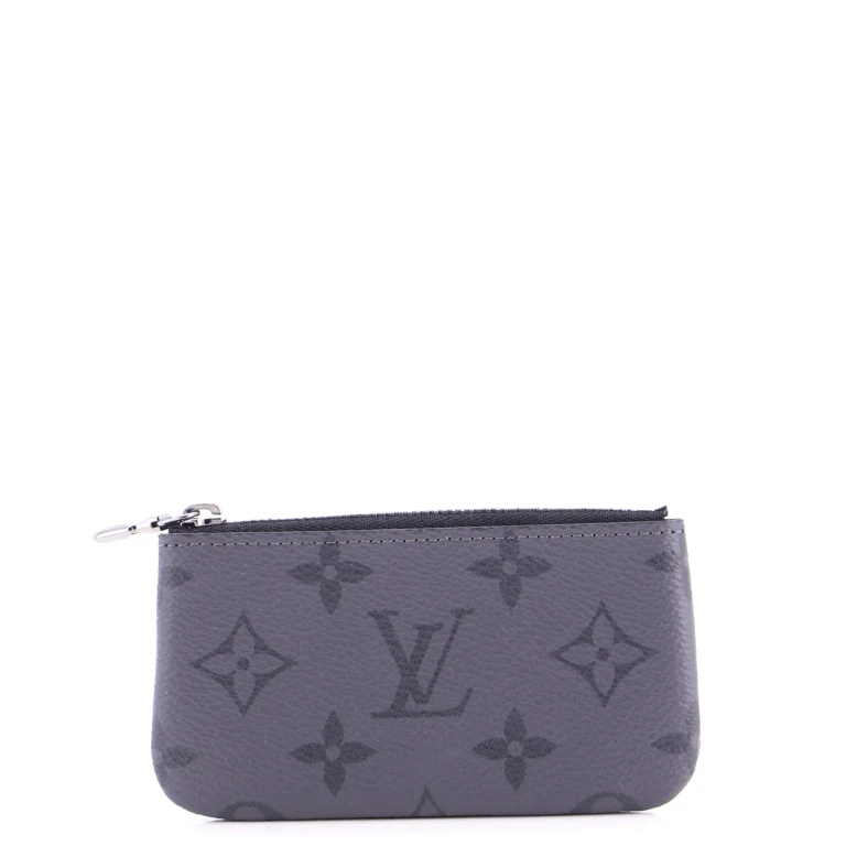 Key Pouch Reverse Monogram Eclipse Canvas