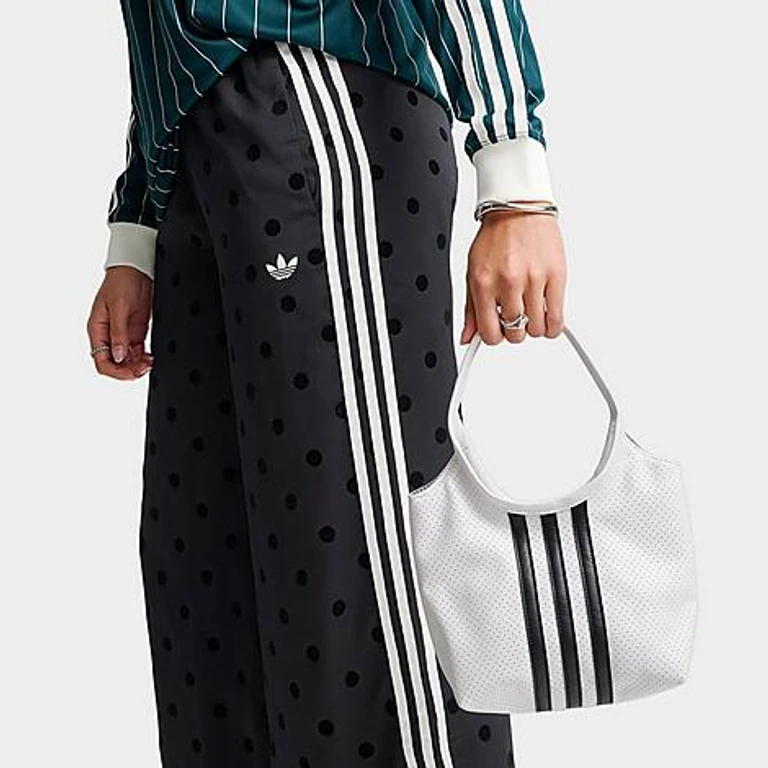 Women's Originals Mini Perforated PU Tote Bag in White/Black