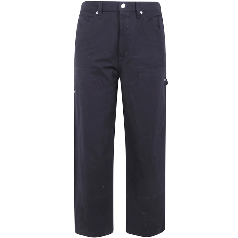 COMME DES GARCONS HOMME Wide-Leg Trousers "Boxy Wide Leg Cotton Trouse