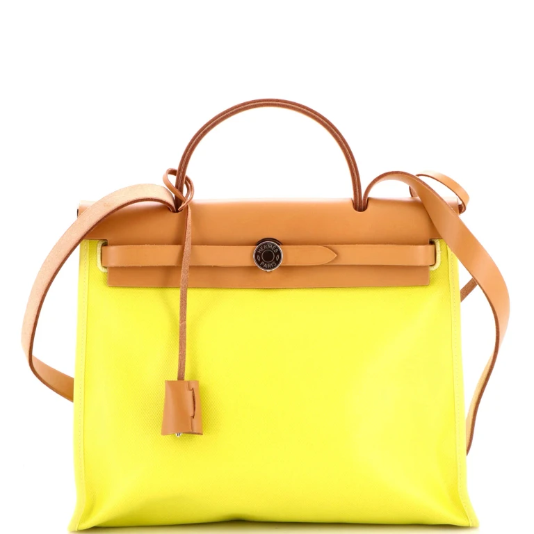 Herbag Zip Berline Vache Canvas and Leather 31