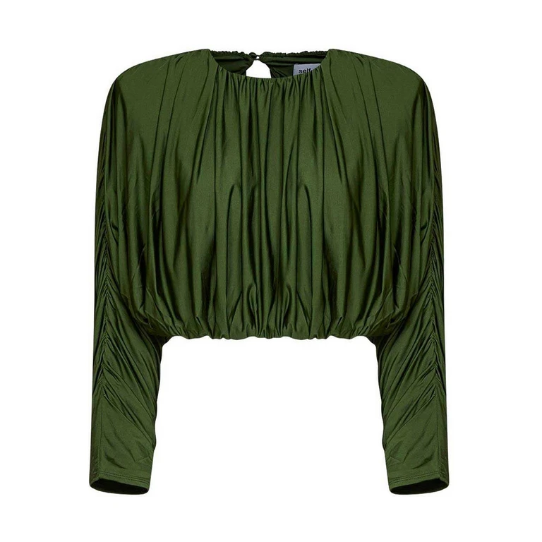 Self Portrait Top - Vert (AW26009TAGRN)