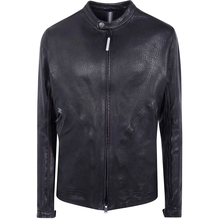 Leather Jacket Classic Stretch "Syderal"