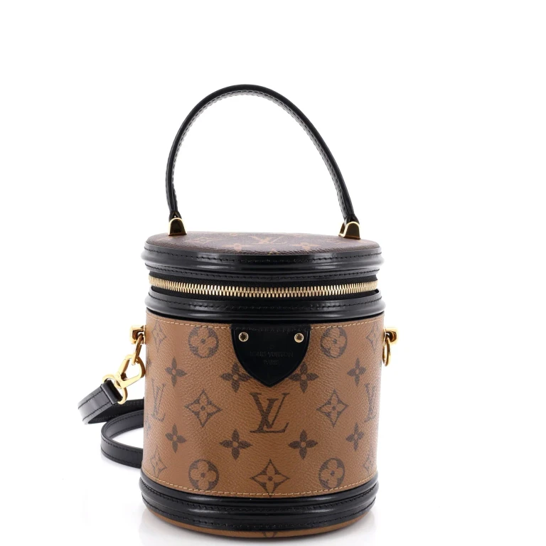 Cannes Handbag Reverse Monogram Canvas