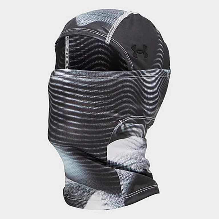 Under Armour ColdGear Storm Balaclava in White/Black