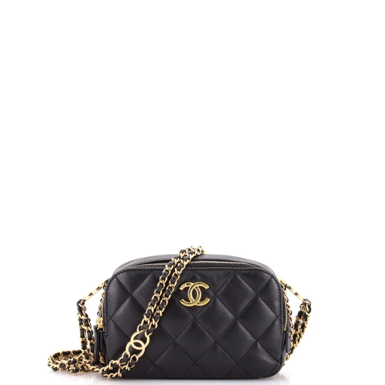 CC You Camera Bag Quilted Lambskin Mini