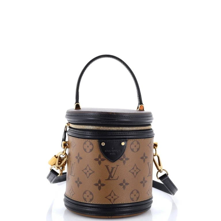 Cannes Handbag Reverse Monogram Canvas