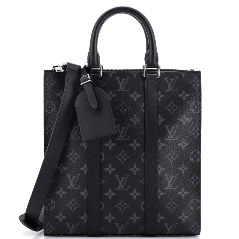 Sac Plat Cross Bag Monogram Eclipse Canvas