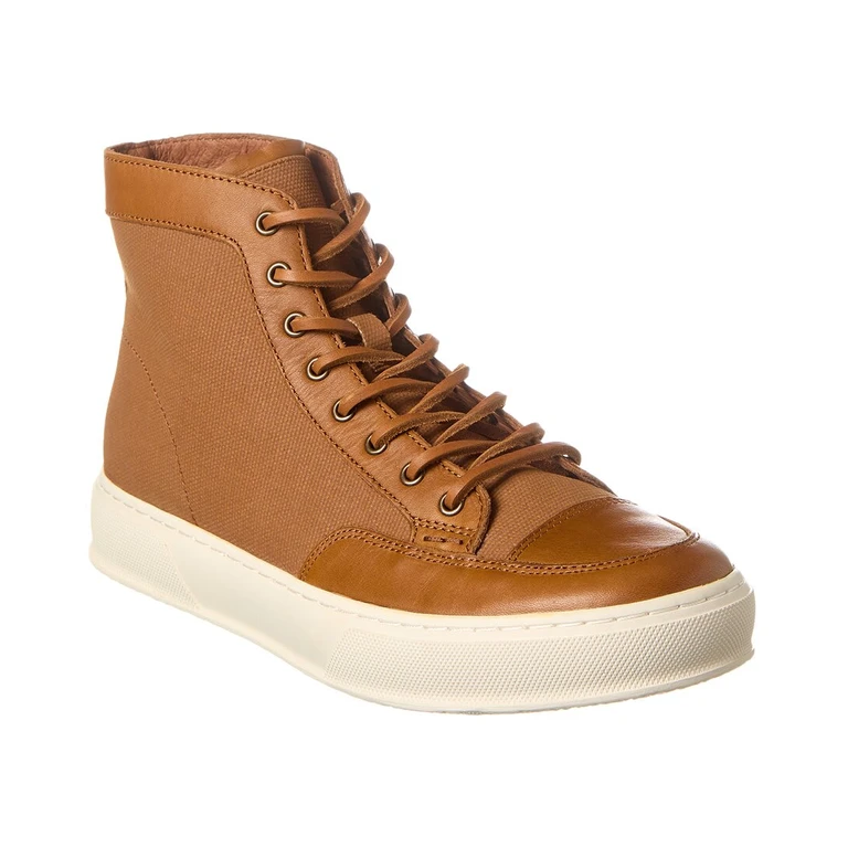 Hoyt Mid Lace Leather Sneaker