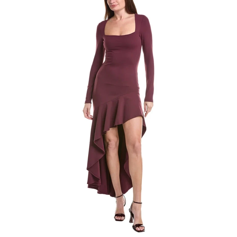 High-Low Maxi Dress