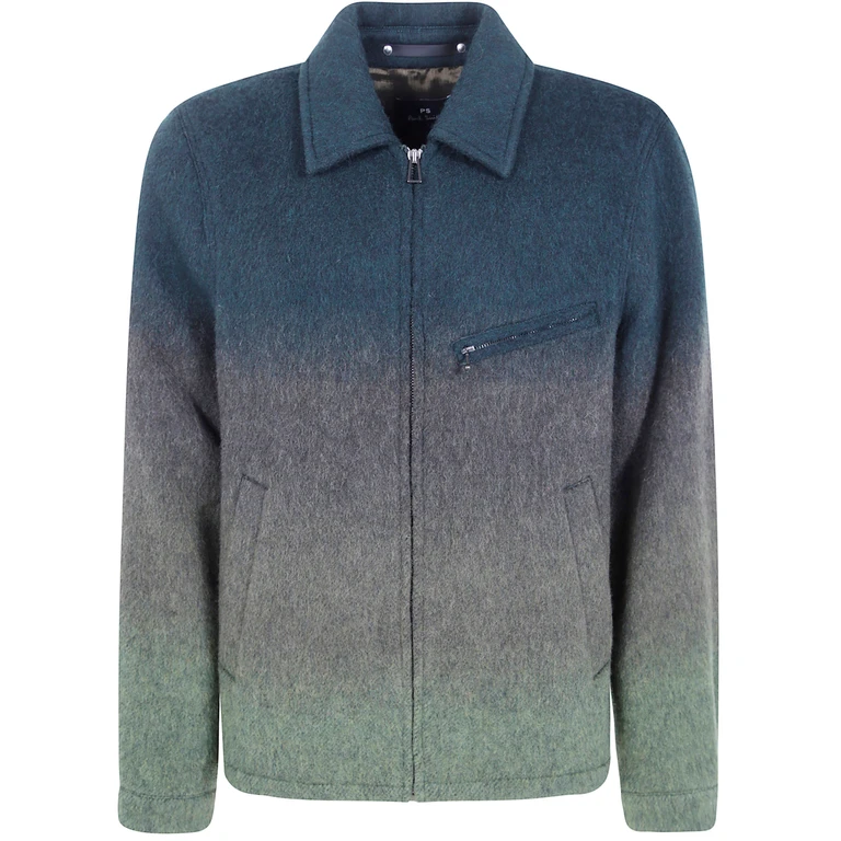 Wool Jacket "Mens Harrington"