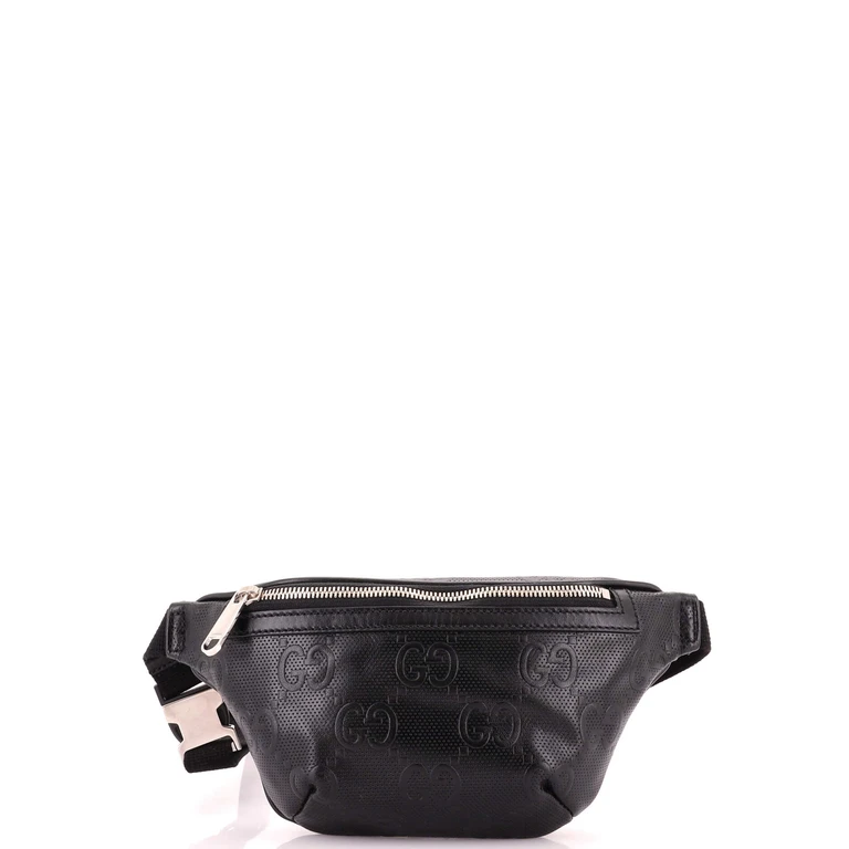 Belt Bag GG Embossed Perforated Leather Small
