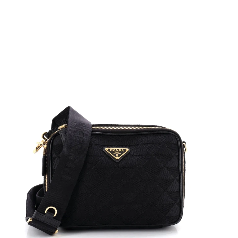 Symbole Zip Around Shoulder Bag Jacquard