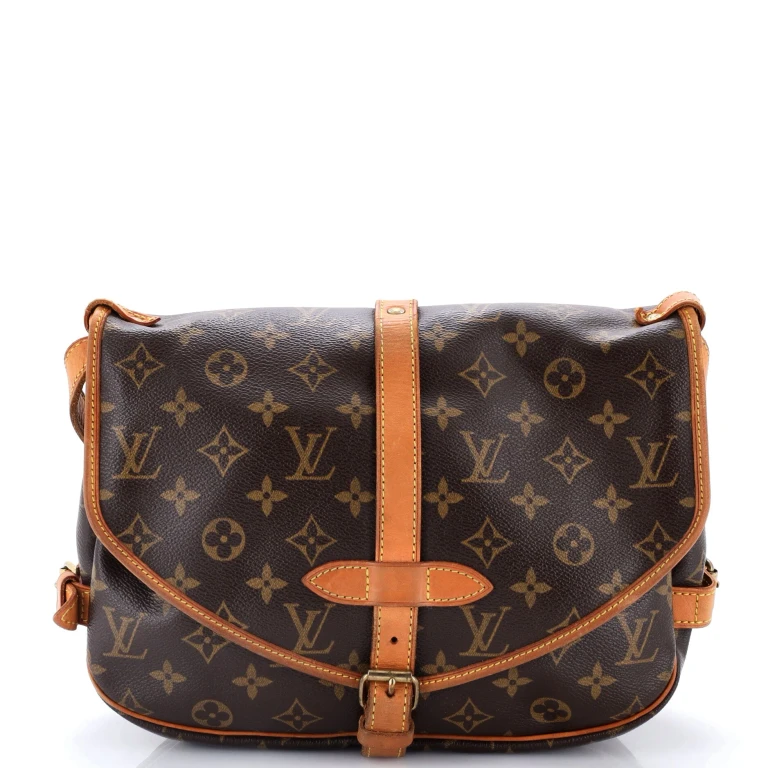 Saumur Handbag Monogram Canvas 30