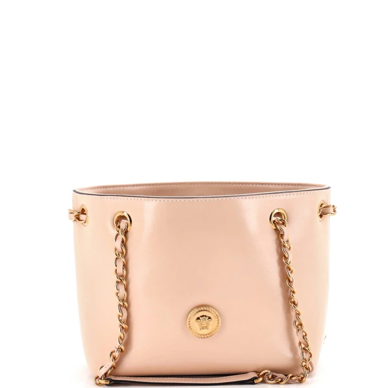 Medusa Icon Chain Tote Leather Mini