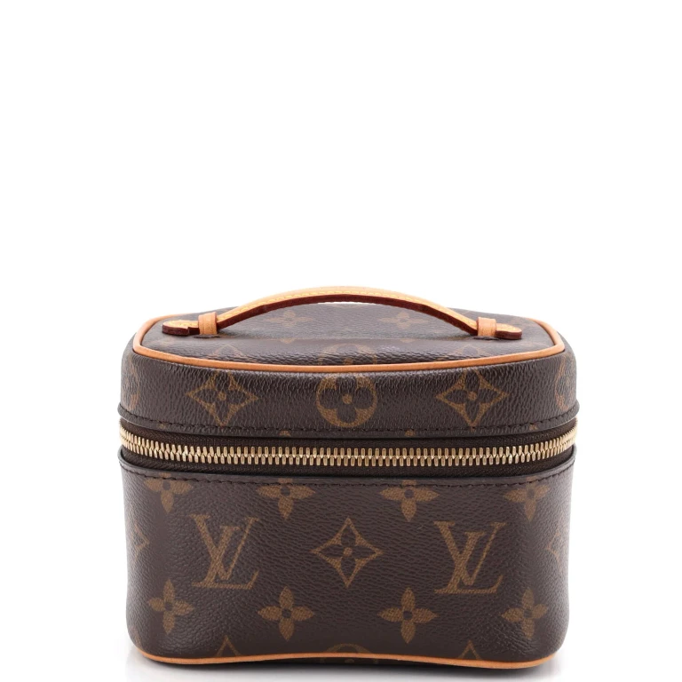 Nice Vanity Case Monogram Canvas Nano