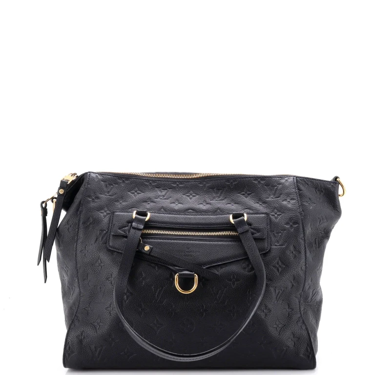 Lumineuse Handbag Monogram Empreinte Leather PM