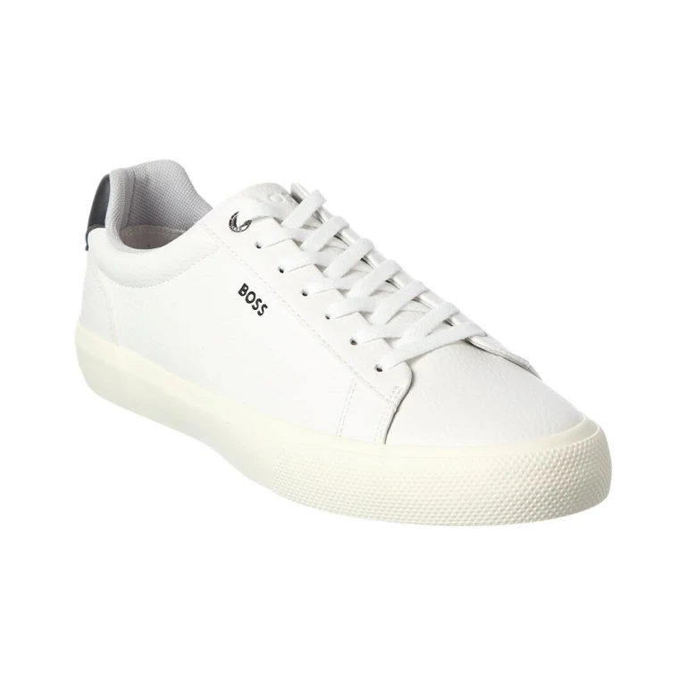 Boss Hugo Boss Aiden Leather Tennis Shoe