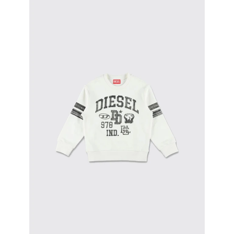 Sweatshirt mit Kontrast-Logo