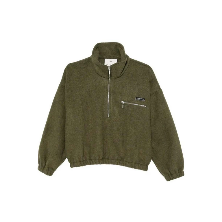 Pull Col Rond - Vert (WJP034CSWOGRN)