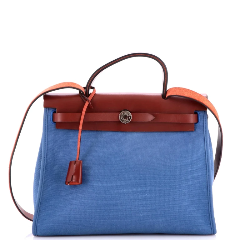 Herbag Zip Leather and Toile 31
