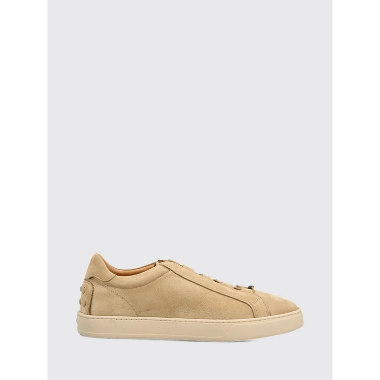 TOD'S Suede Leather Slip-On Sneakers with Heel Gommini (XXM04L0JF406RNC808)