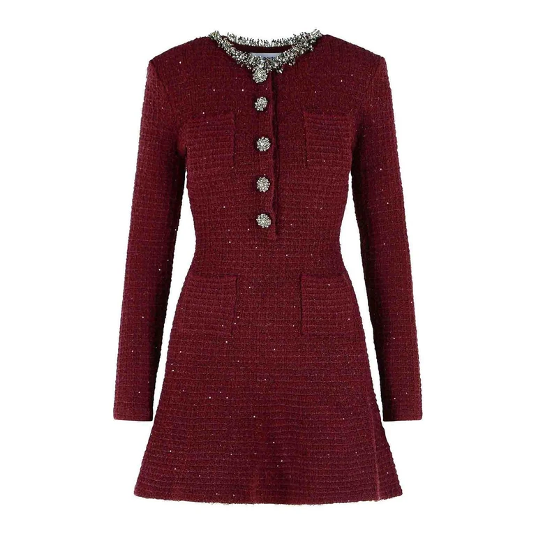Self Portrait Maillot De Bain - Rouge Brun (SC26152SBUBURGUNDY)