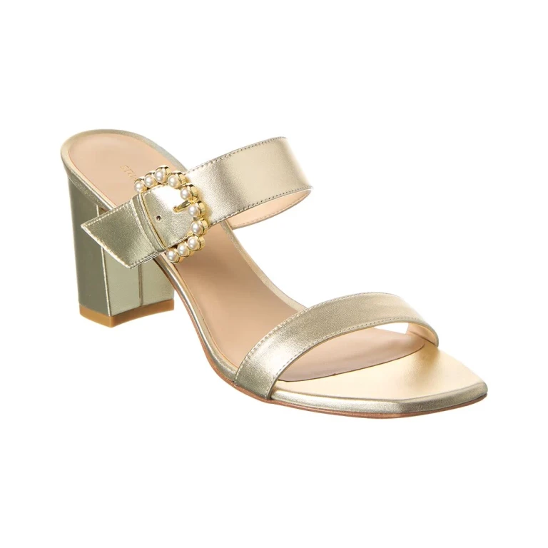 Piper 75 Block Leather Sandal