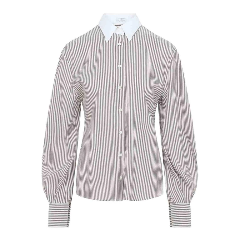 Brunello Cucinelli Chemise - Blanc (MG711M1Q16C003)