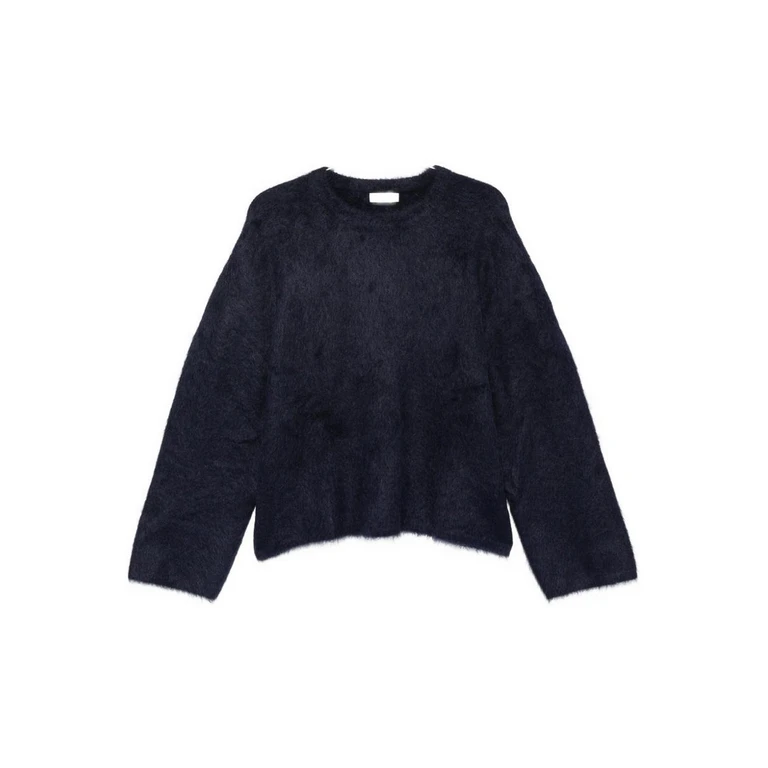 Pull Col Rond - Bleu Foncé (FW25SF2308310040NAVY)