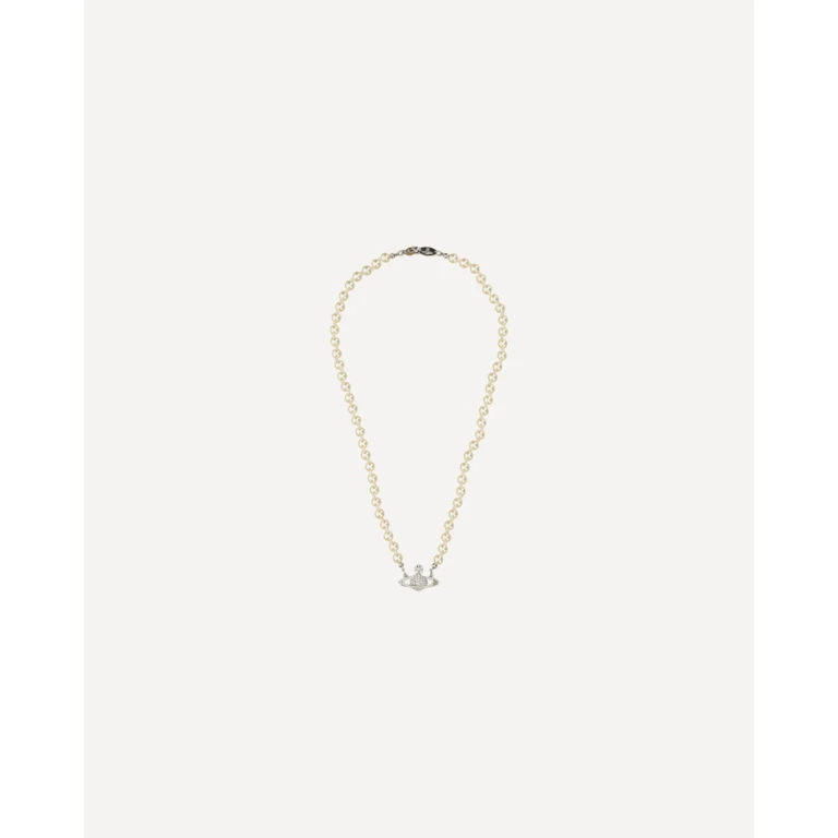 VIVIENNE WESTWOOD Man Mini Bas Relief Pearl Necklace Female UNI