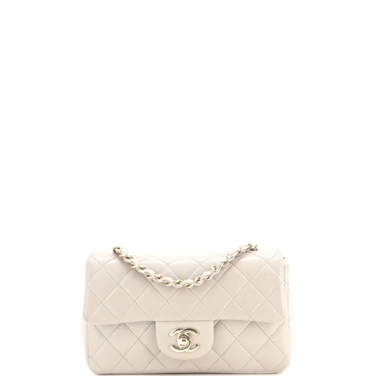 Classic Single Flap Bag Quilted Lambskin Mini