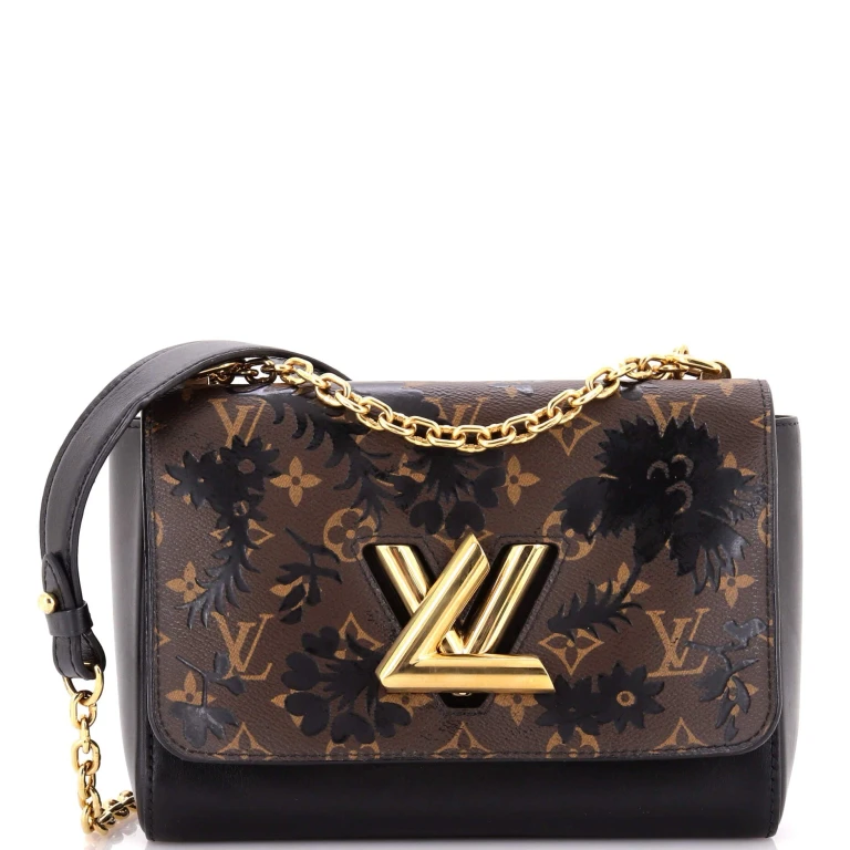 Twist Handbag Limited Edition Blossom Monogram Canvas MM