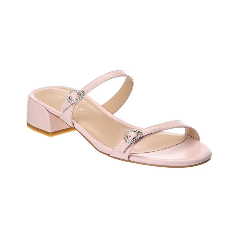 Ginger Xtal Block 35 Leather Sandal