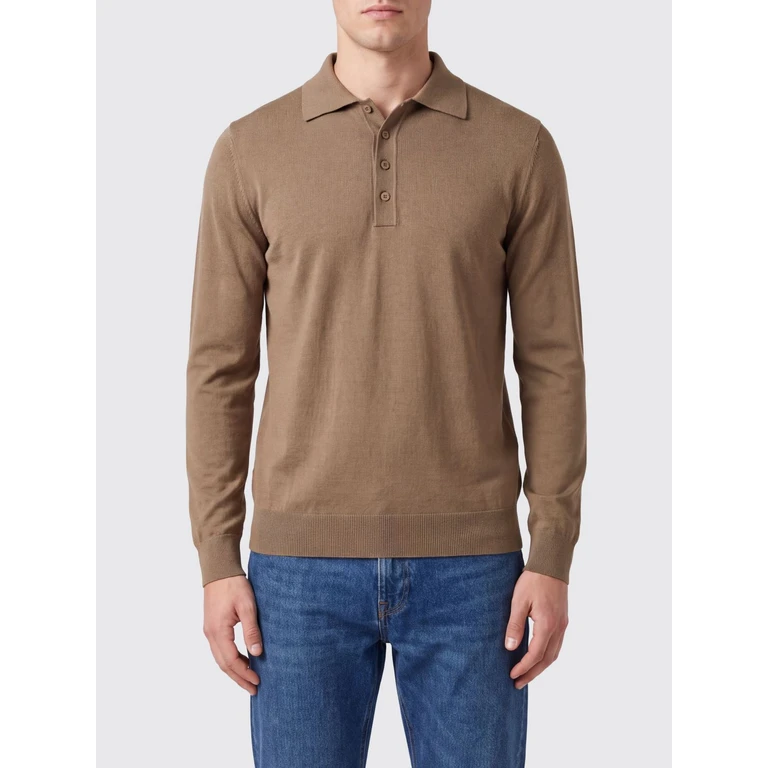 High-Neck Merino Wool Zip Cardigan with Pockets (A010F0011193)