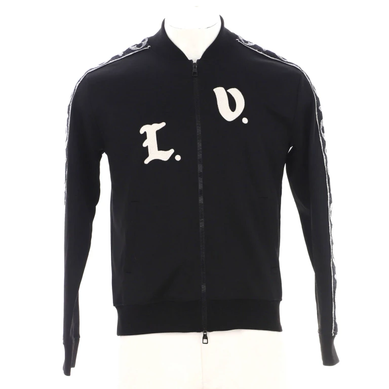 Men's LV Zip Bomber Jacket Polyester Blend
